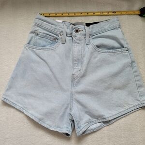 Light Blue Denim Women's Shorts